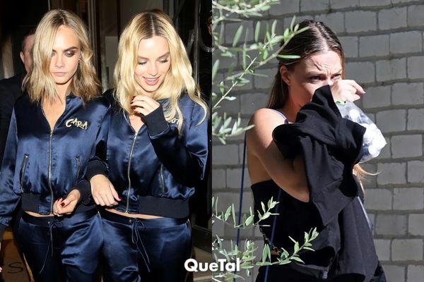 Margot Robbie habla sobre las virales fotos saliendo de casa de Cara Delevigne